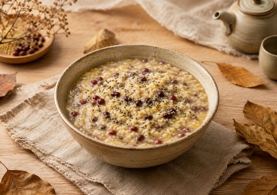 Congee Millet, Haricots Rouges & Chia