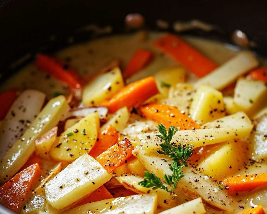 Poêlée de Légumes Racines aux Cinq-Épices