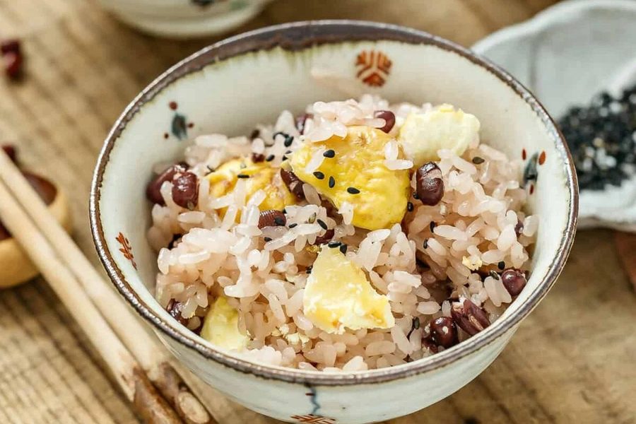Porridge Châtaignes, Jujubes & Riz Gluant